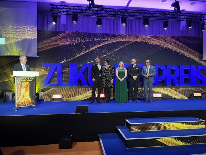 ERIDES GmbH gewinnt den Zukunftspreis Brandenburg 2024